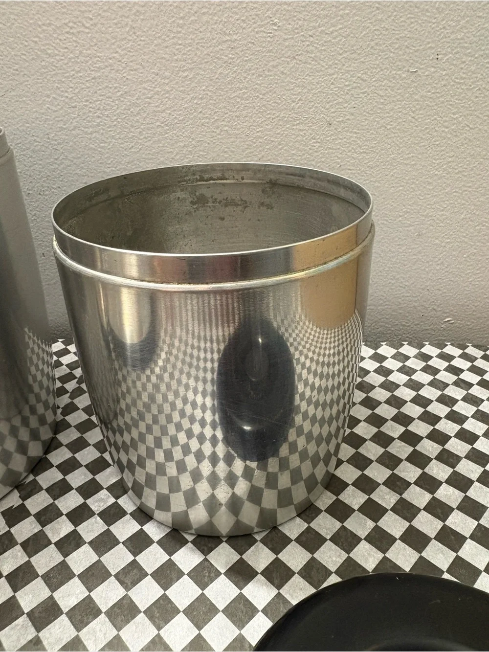 Vintage West Bend Aluminum Retro Nesting Canister Set-4